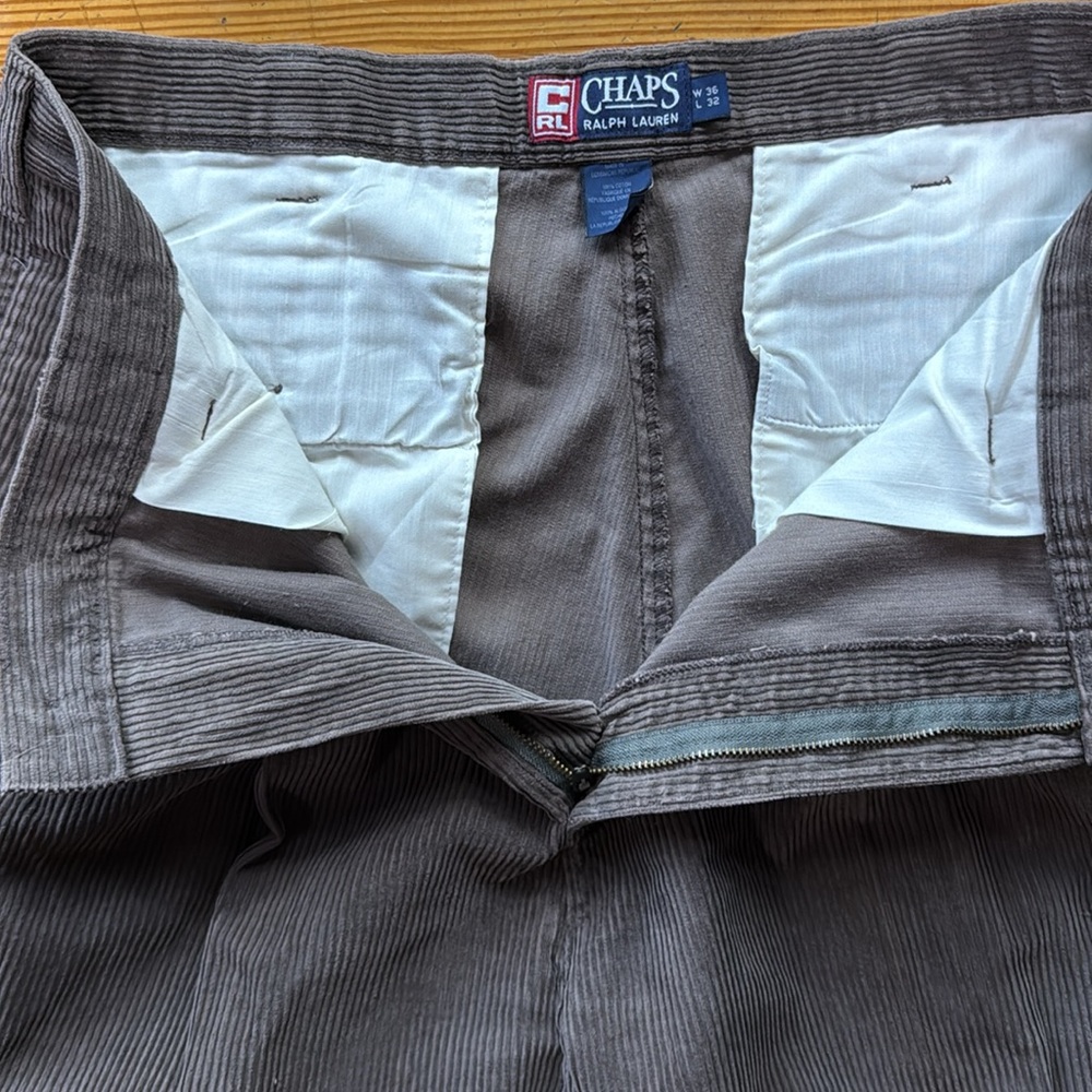Chaps by Ralph Lauren men’s corduroy pants - Picture 8 of 8